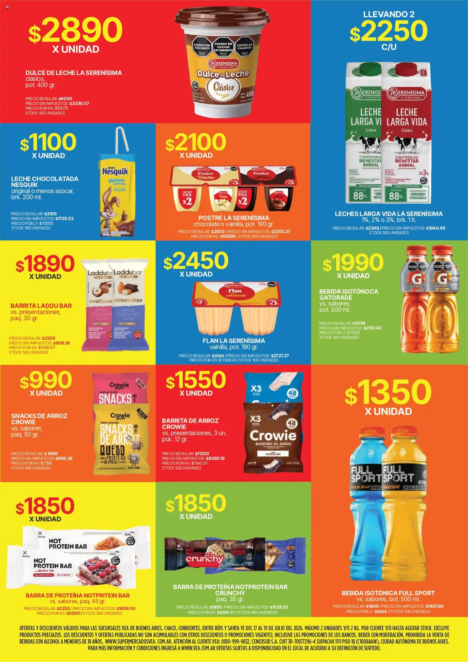 Vea - Fin de semana de ahorro | BA Nea │ válido desde el 17/07/2026 | Página: 8 | Productos: Almendras, Manzana, Chocolate, Arroz