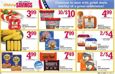 Preview of Price Chopper weekly ads valid from 07/19/2026 | Page: 14 | Products: Corn, Butter, Tomatoes, Cream