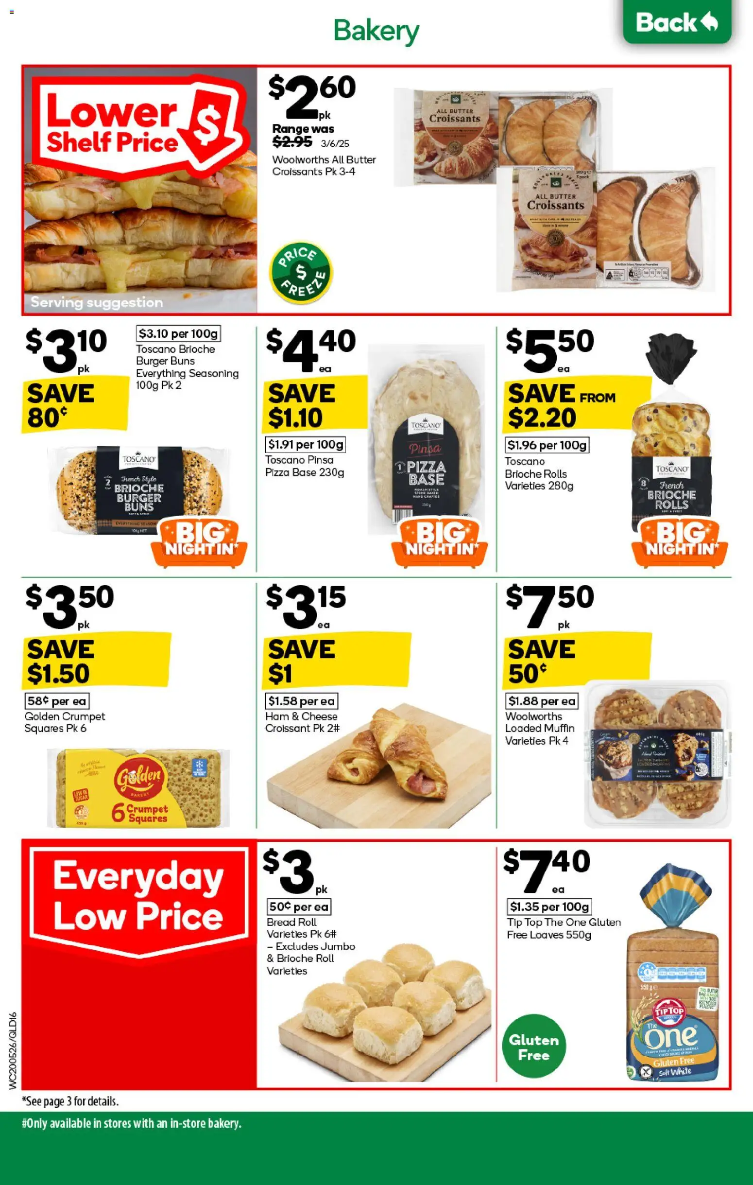 Woolworths catalogue - valid from 20.05.2026 | Page: 16 | Products: Shelf, Ham, Pizza, Bakery