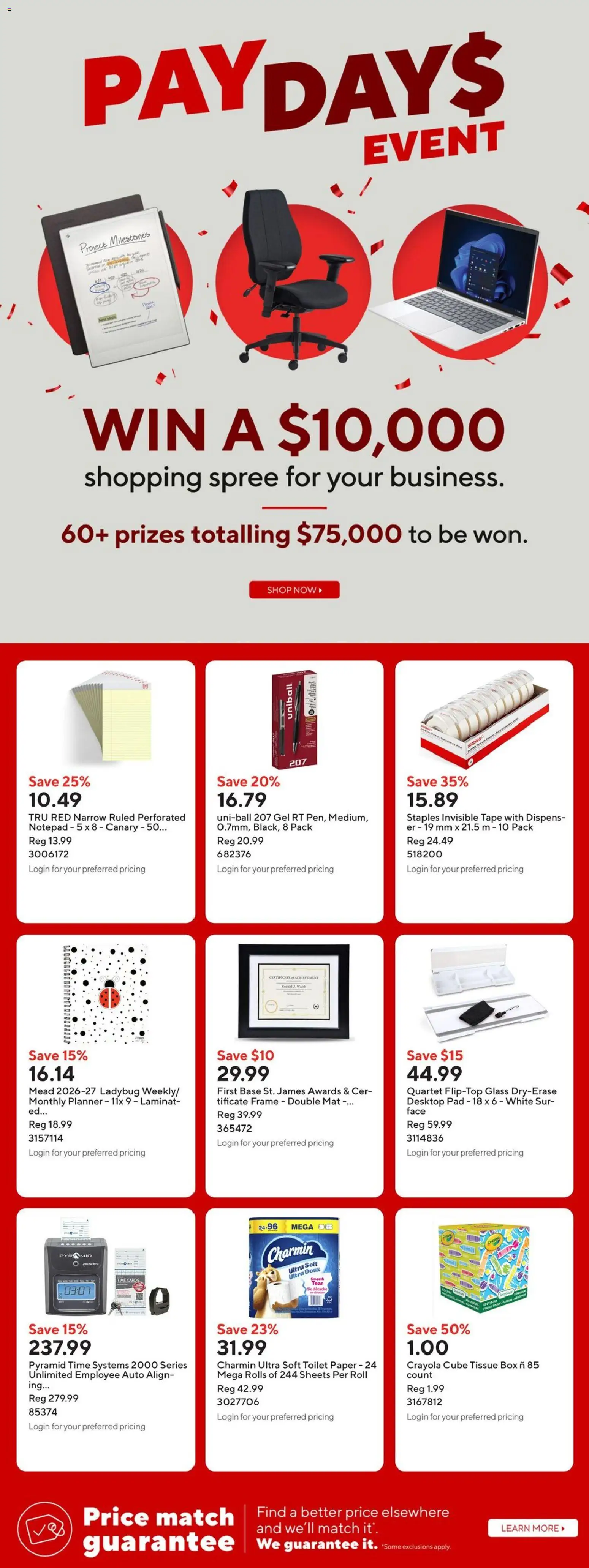 Staples flyer valid from Oct 23, 2026 | Page: 13