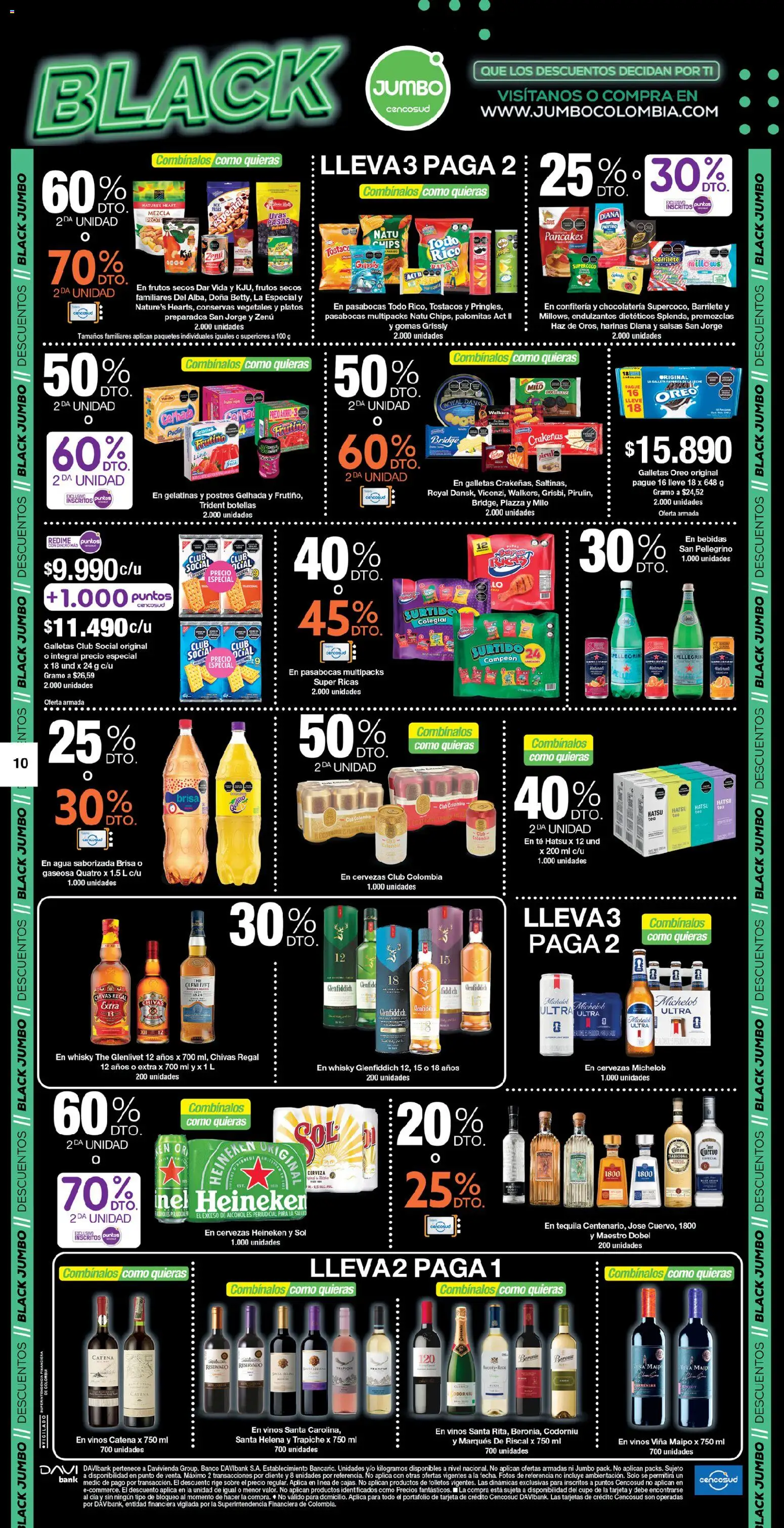 Jumbo revista - valida desde el 28.05.2026 | Página: 10 | Productos: Agua, Whisky, Banco, Harina