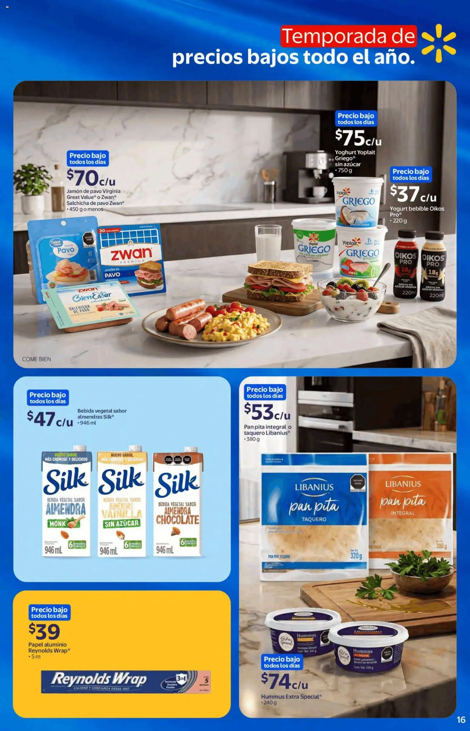 Nuevas ofertas de Walmart Express válidas en toda la República Mexicana desde el 22/07/2026. ¡Encuentra las mejores ofertas en Walmart Express folleto! | Página: 16