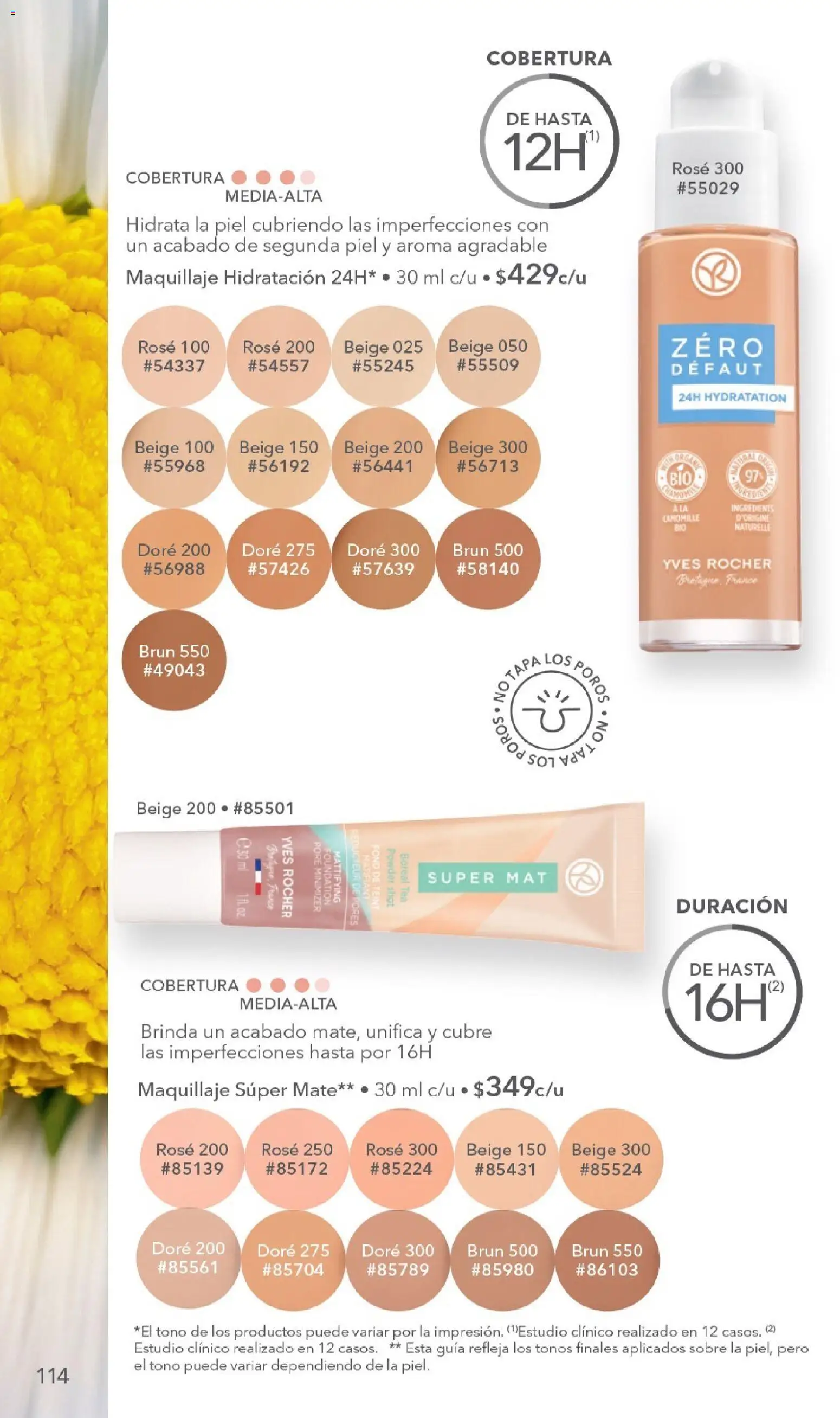 Nuevas ofertas de Yves Rocher válidas en toda la República Mexicana desde el 18/11/2026. ¡Encuentra las mejores ofertas en Yves Rocher campaña 16 2026! | Página: 118