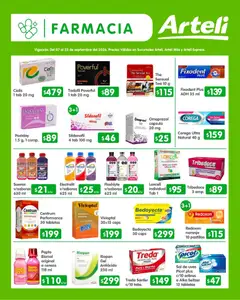 Vista previa de Arteli folleto Quincenal, nuevo folleto de la tienda, válido en México a partir del 07/09/2026 | Página: 9