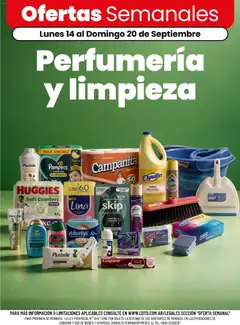 Vista previa Coto - Perfumería y limpieza válido desde el 14/09/2026
