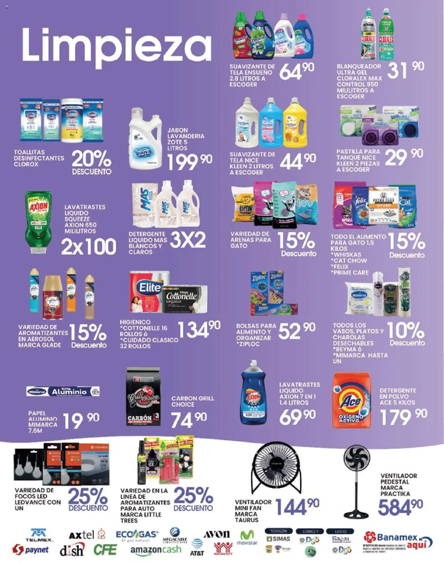 Nuevas ofertas de Alsuper válidas en toda la República Mexicana desde el 24.05.2026. ¡Encuentra las mejores ofertas en Alsuper folleto Torreon! | Página: 5 | Productos: Suavizante, Lavavajillas, Bowl, Polvo