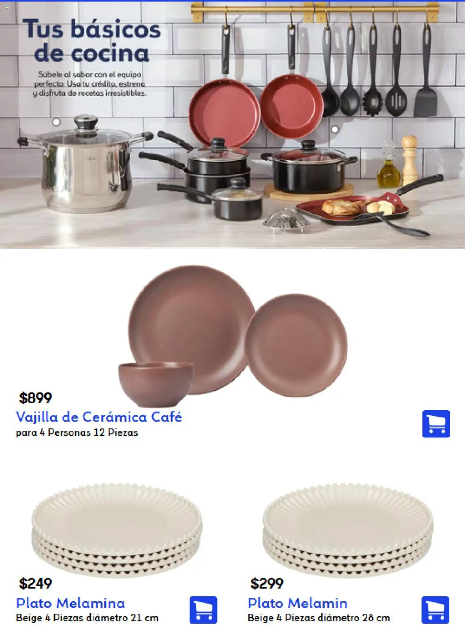 Coppel catálogo │ válido desde el 01/09/2026 | Página: 22 | Productos: Cocina, Vajilla, Café