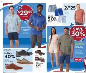 Preview of Fred Meyer weekly ads valid from 10.06.2026 | Page: 2 | Products: Shirt, Shorts, Underwear