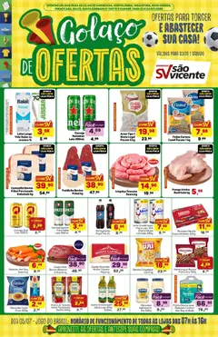 Supermercados São Vicente - Ofertas da semana - Pré-Visualização do folheto da loja Supermercados São Vicente, válido de 03/07/2026