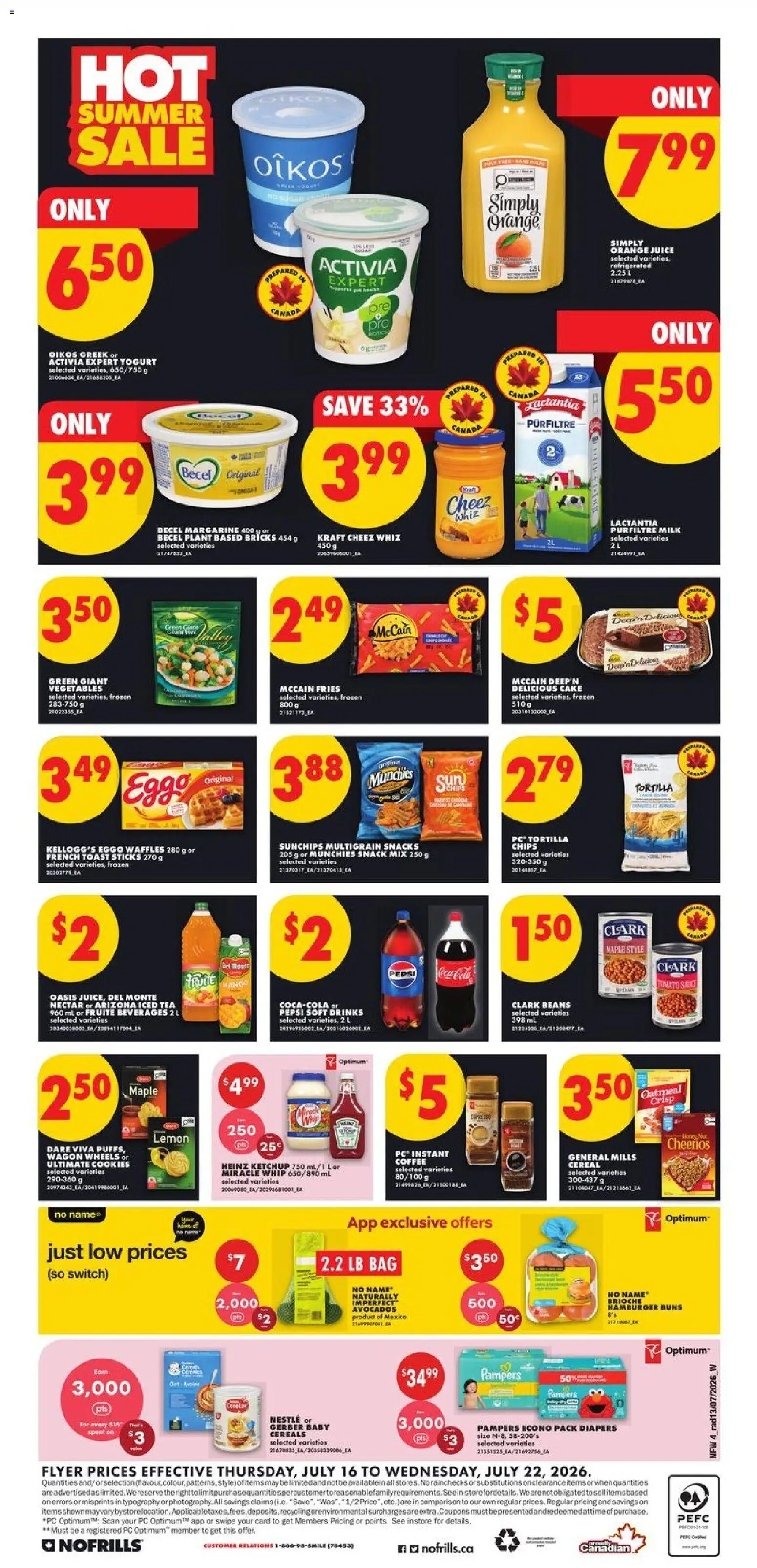 No Frills flyer valid from Jul 16, 2026 | Page: 5