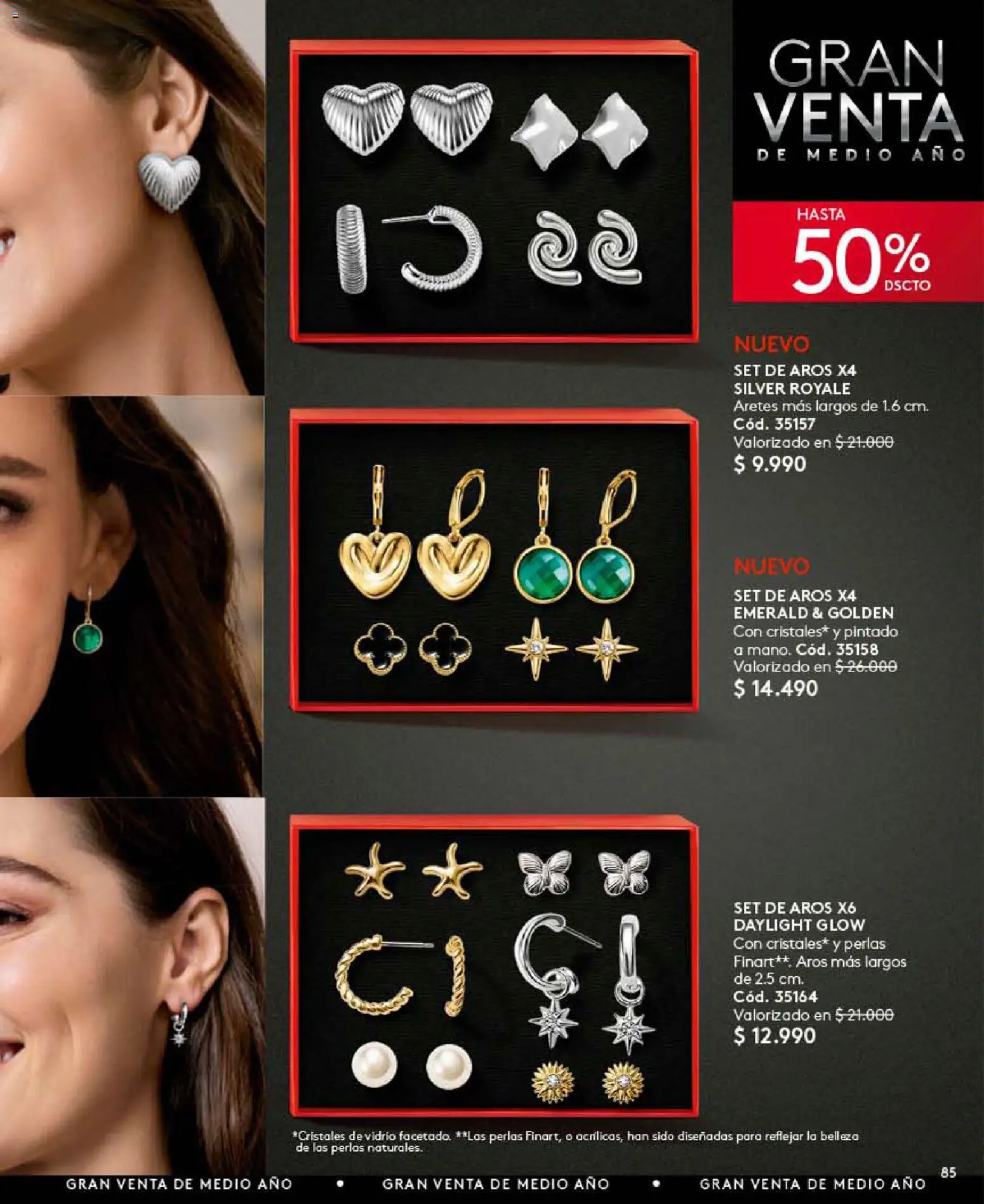 Catálogo Ésika Campaña 10 │ válido desde el 01.06.2026 | Página: 85 | Productos: Aros