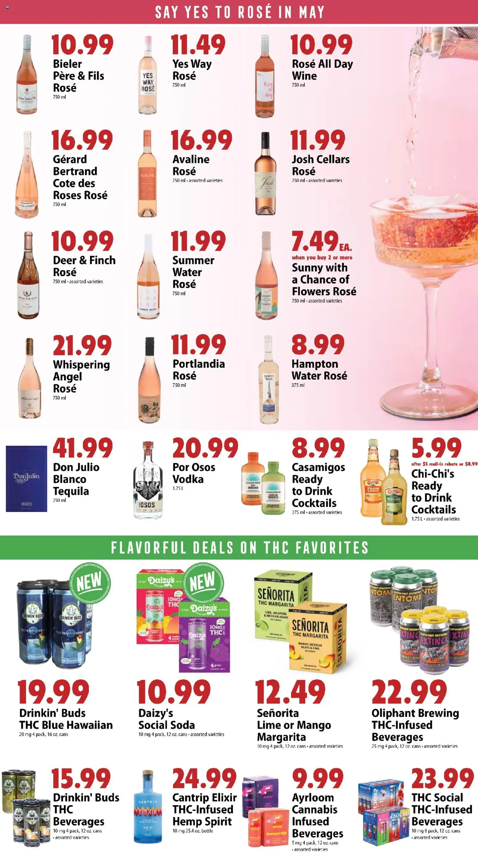Festival Foods Weekly Ad - valid from 06.05.2026 | Page: 10 | Products: Wine, Vodka, Water, Mango