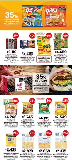 Vista previa Fideos tallarín semolín Ciudad del Lago, x 500 g., Fideos tallarín semolín Ciudad del Lago, x 500 g. válido desde el 27/07/2026 | Página: 7 | Productos: Cebolla, Garbanzos, Semillas, Pasta
