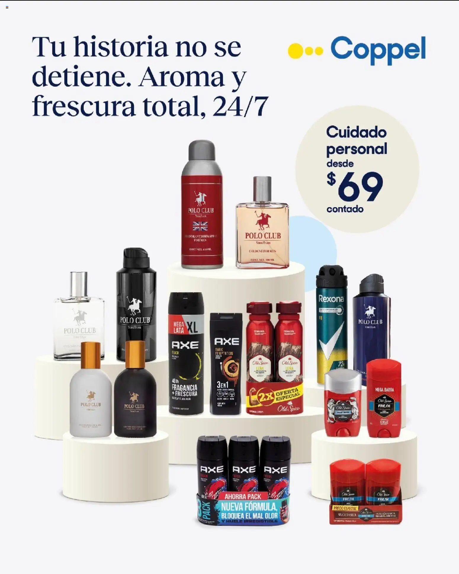 Nuevas ofertas de Coppel válidas en toda la República Mexicana desde el 01.05.2026. ¡Encuentra las mejores ofertas en Coppel catálogo Ganamos! | Página: 12 | Productos: Barra, Fragancia