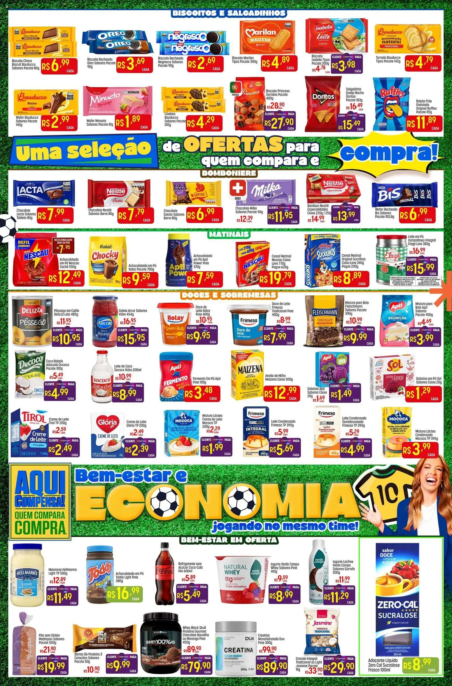Super Muffato Folheto - válido de 01.06.2026 | Página: 3 | Produtos: Achocolatado, Adoçante, Bolo, Biscoito recheado