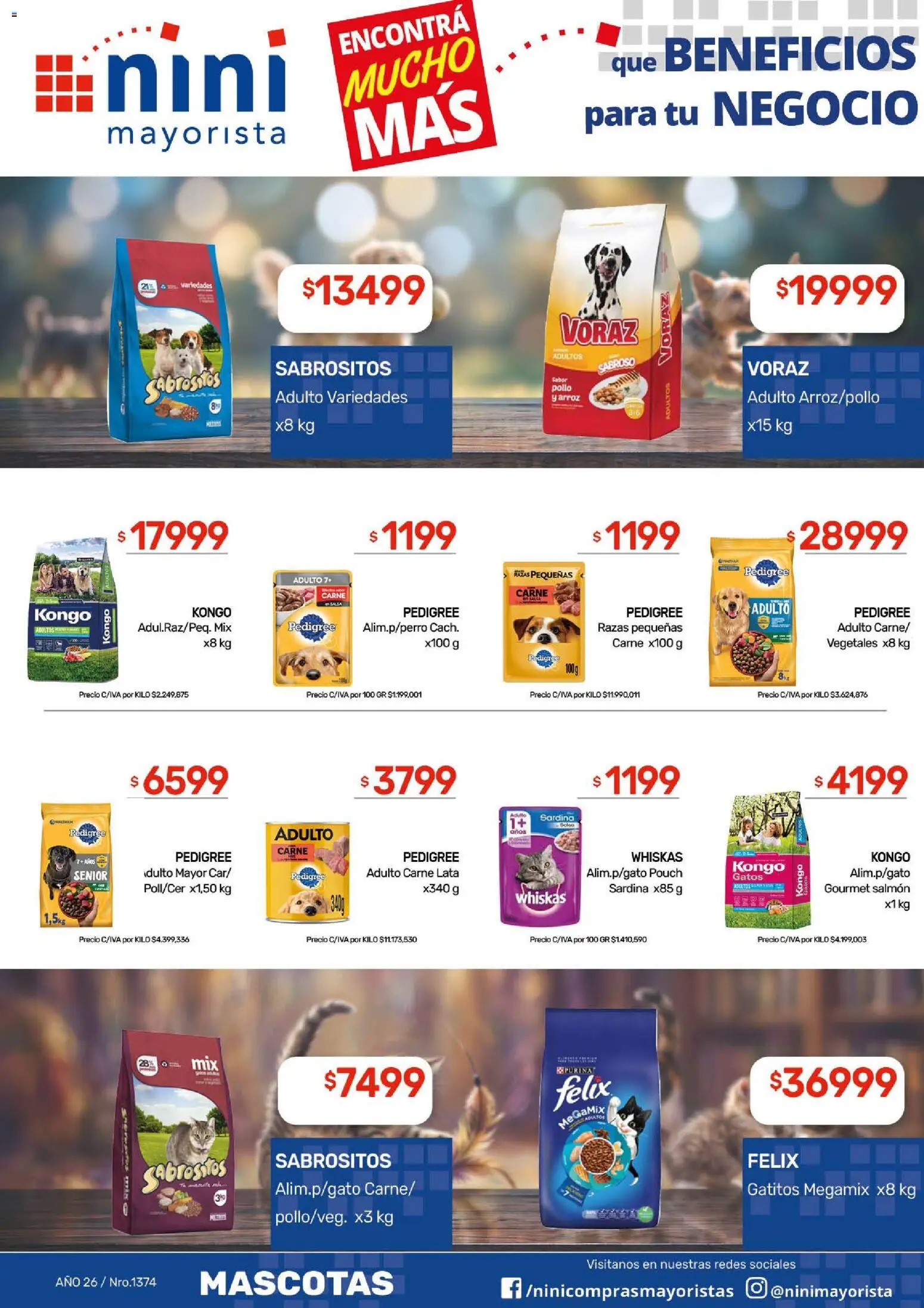 NINI Mayorista ofertas │ válido desde el 24/08/2026 | Página: 41 | Productos: Salmón, Pollo, Carne, Arroz
