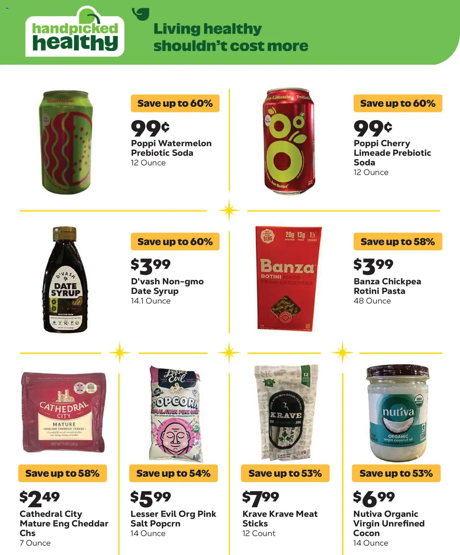 Grocery Outlet Weekly Ad - valid from 09/23/2026 | Page: 9 | Products: Coconut Oil, Chickpeas, Syrup, Watermelon