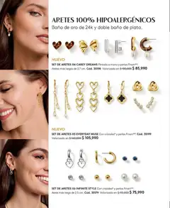 Ésika catálogo C09/2026 -  Vista previa de la revista de la tienda Ésika valido desde el 04.05.2026 | Página: 124 | Productos: Aretes, Baño