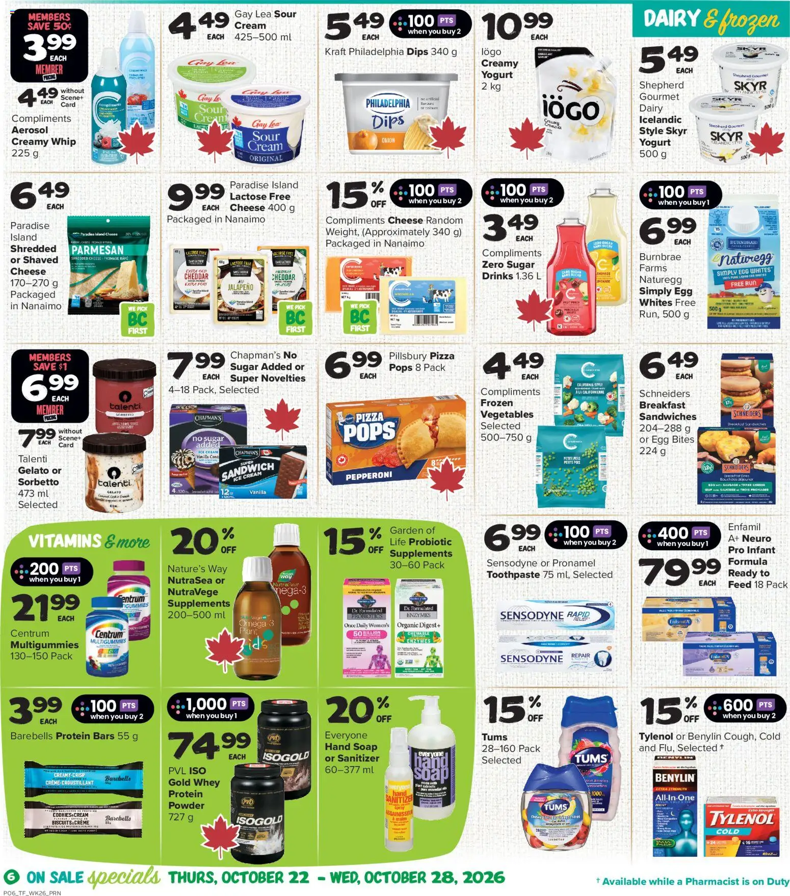 Thrifty Foods flyer valid from Oct 22, 2026 | Page: 10