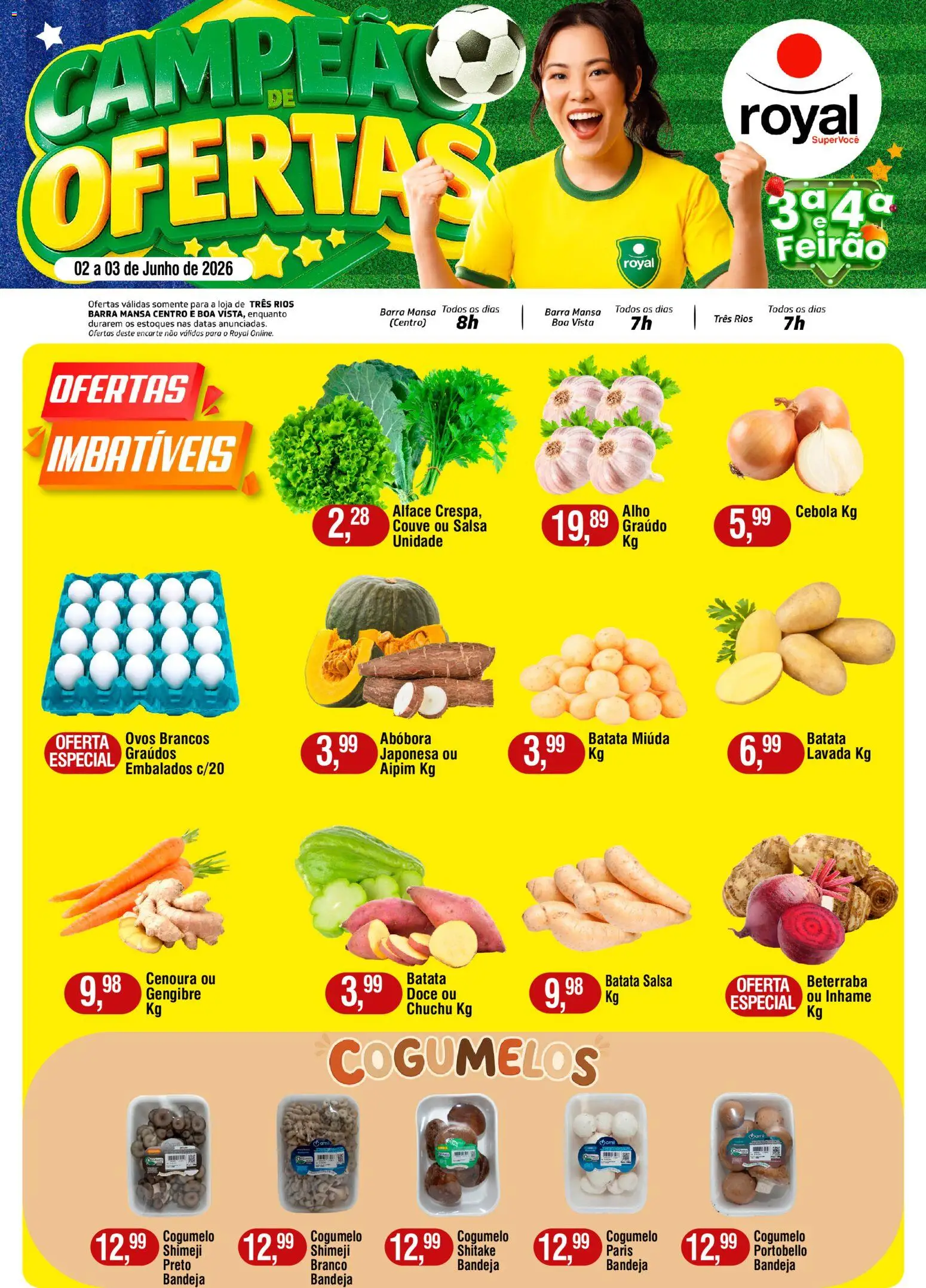 Royal Supermercados Folheto - válido de 02.06.2026 | Página: 1