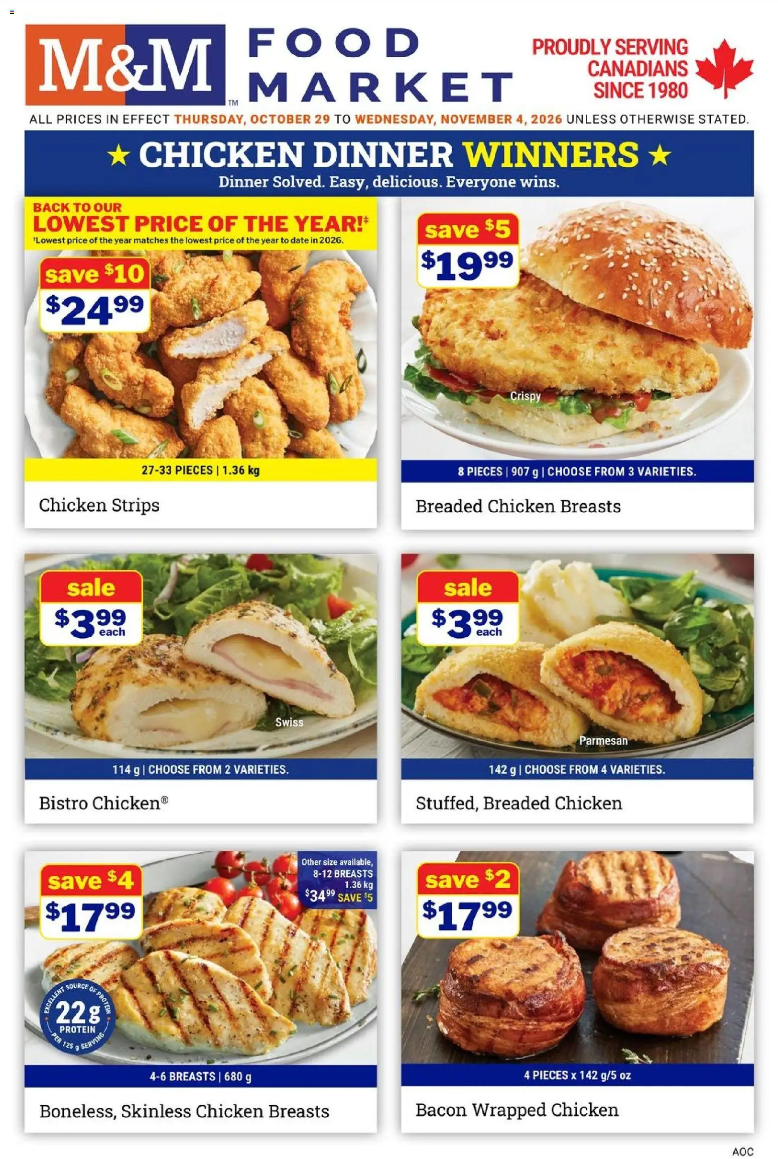 M&M Food Market flyer valid from Oct 29, 2026 | Page: 1