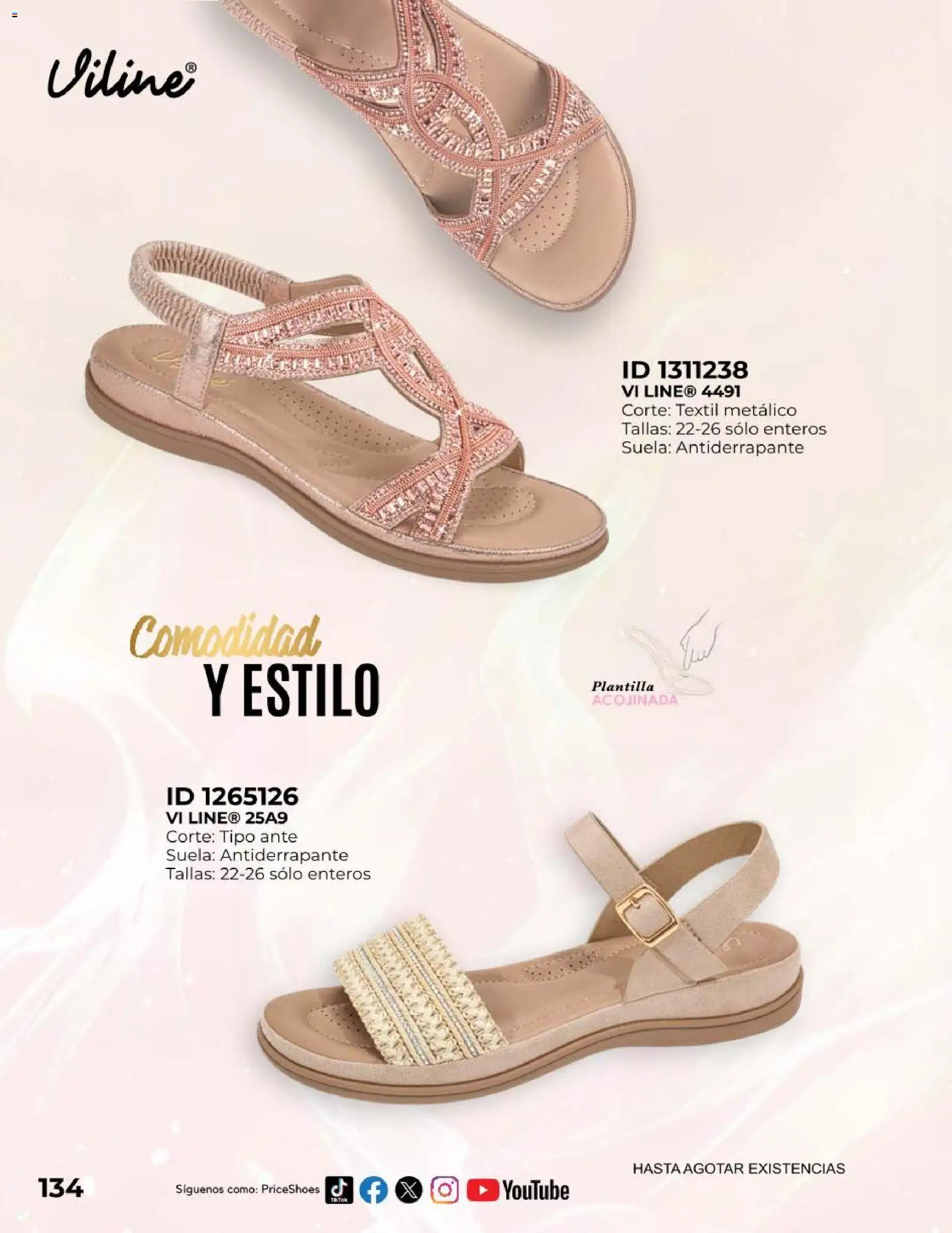 Nuevas ofertas de Price Shoes válidas en toda la República Mexicana desde el 01/10/2026. ¡Encuentra las mejores ofertas en Price Shoes catálogo Exclusivos! | Página: 134