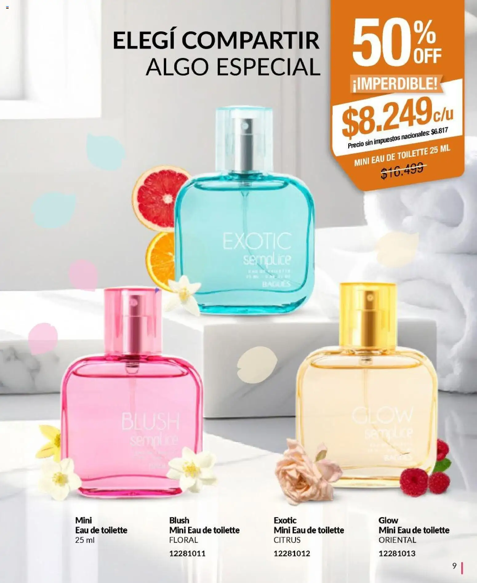 Bagués - Catálogo │ válido desde el 29/06/2026 | Página: 9 | Productos: Eau de toilette