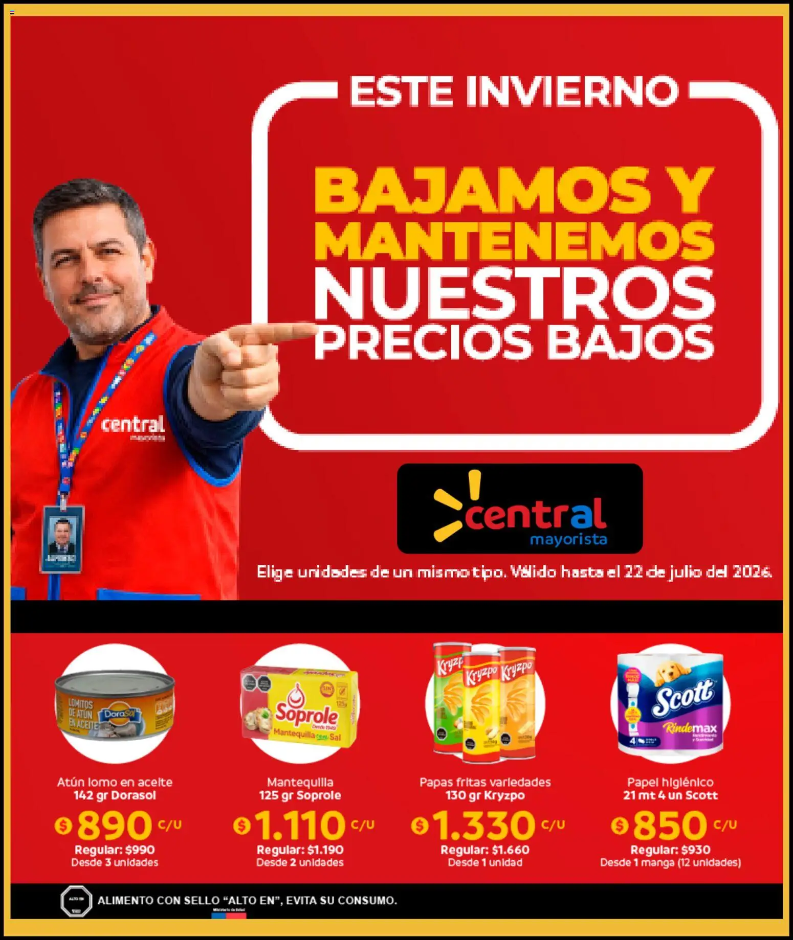 Central Mayorista Ofertas  │ válido desde el 04.05.2026 | Página: 1