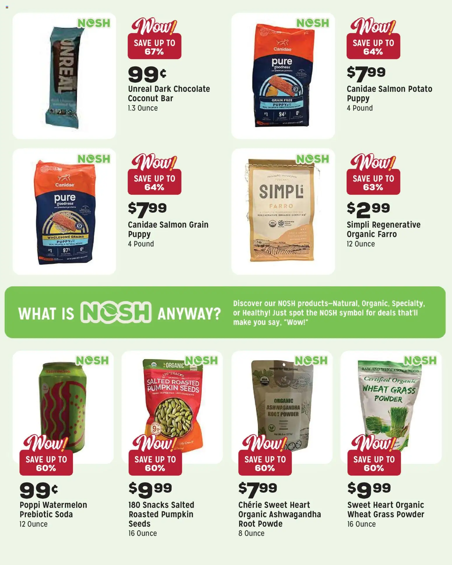 Grocery Outlet Weekly Ad - CA - valid from 17.06.2026 | Page: 8 | Products: Powder, Chocolate, Pumpkin, Watermelon