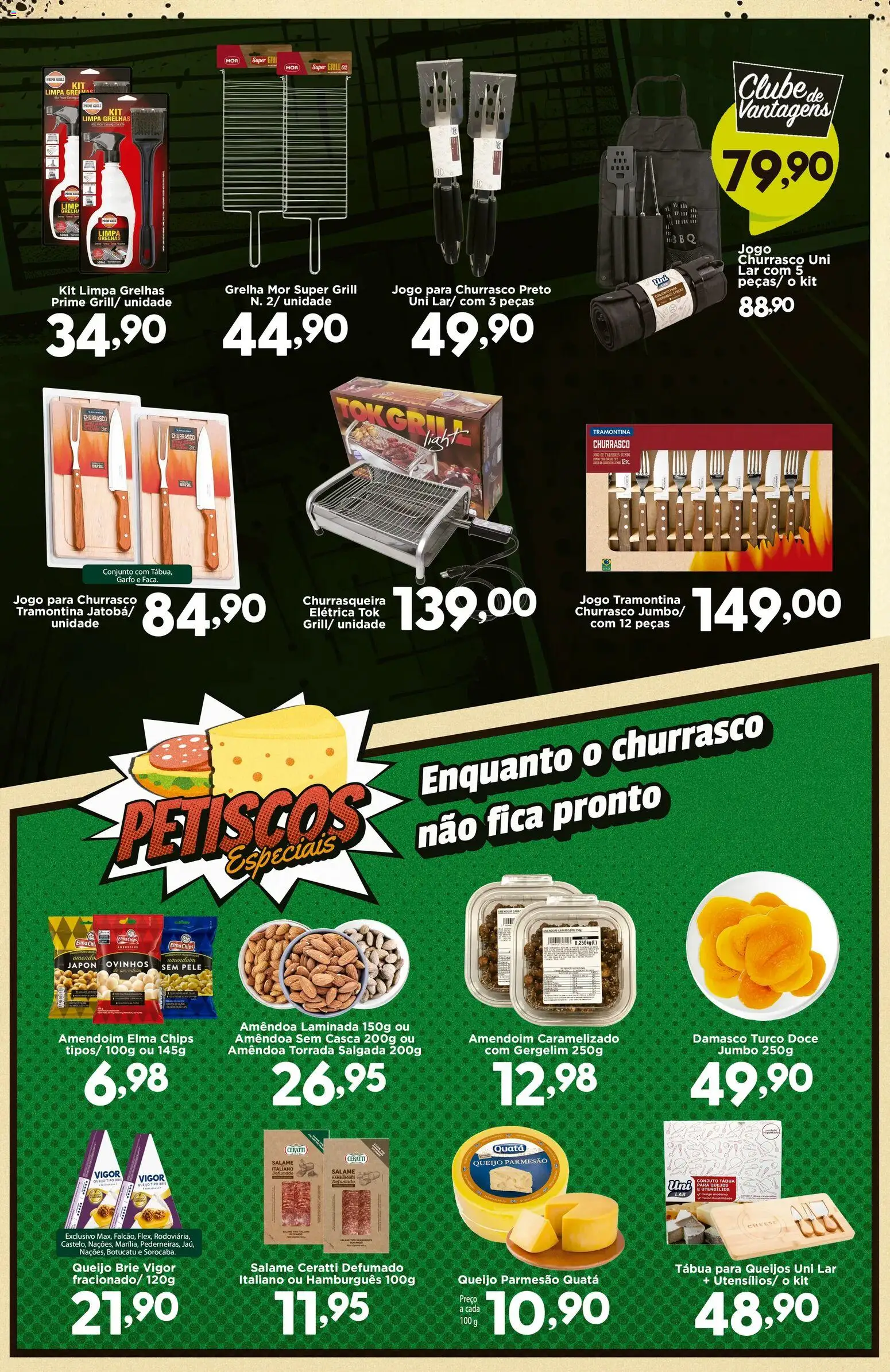 Confiança Folheto - válido de 31/07/2026 | Página: 3 | Produtos: Queijo, Salame, Parmesão, Tábua