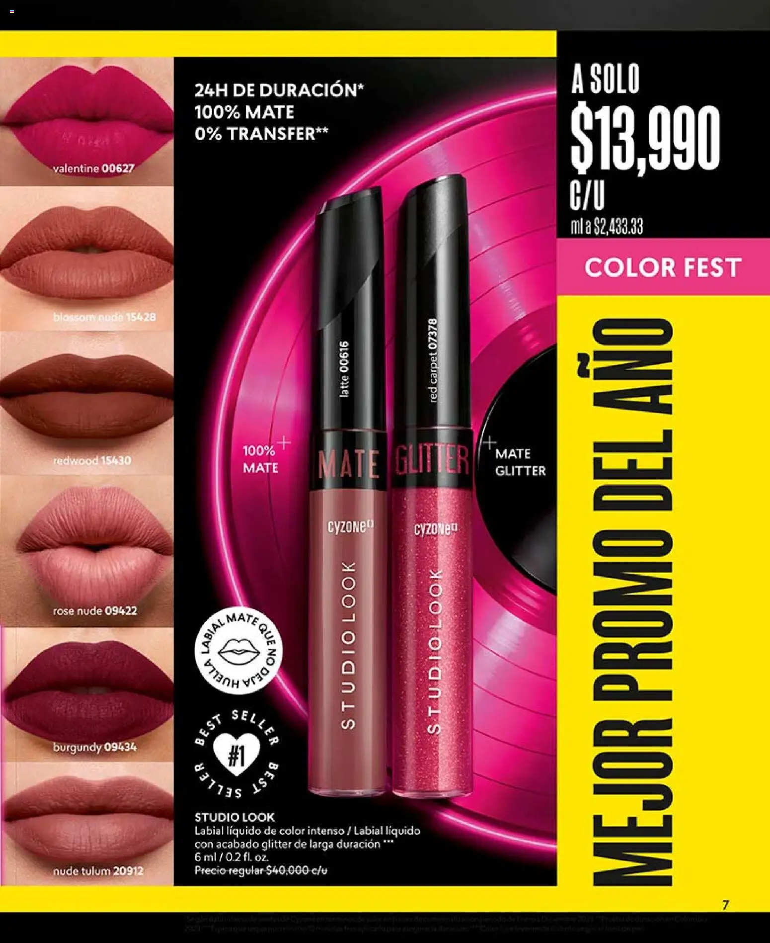CyZone revista - valida desde el 17.07.2026 | Página: 7 | Productos: Glitter