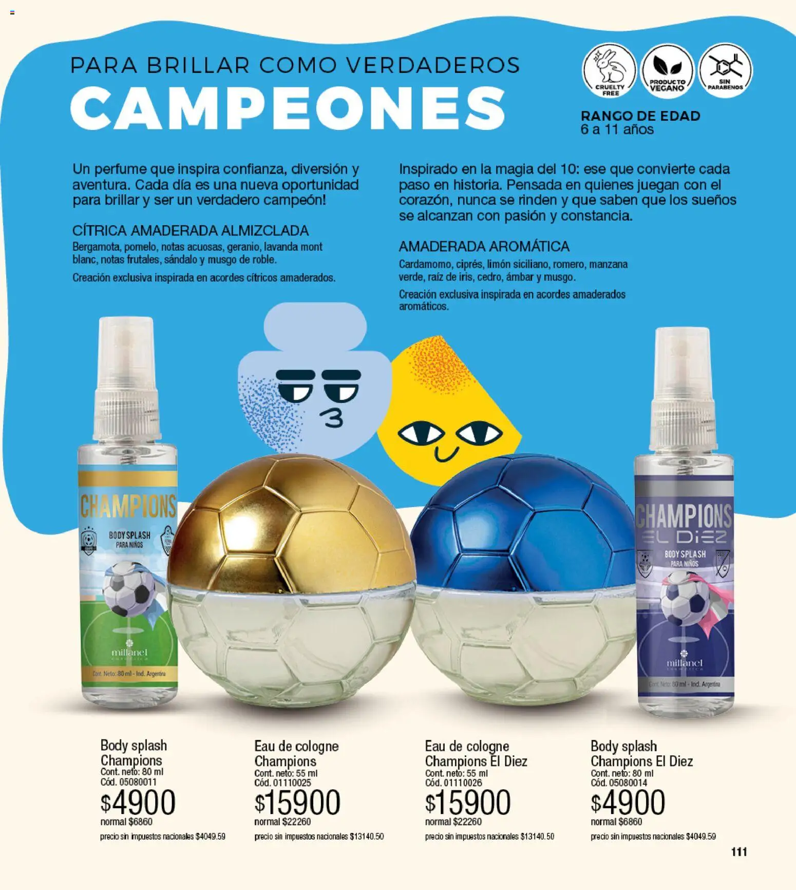 Millanel - Catálogo │ válido desde el 17/08/2026 | Página: 111 | Productos: Body, Cítricos, Perfume, Manzana