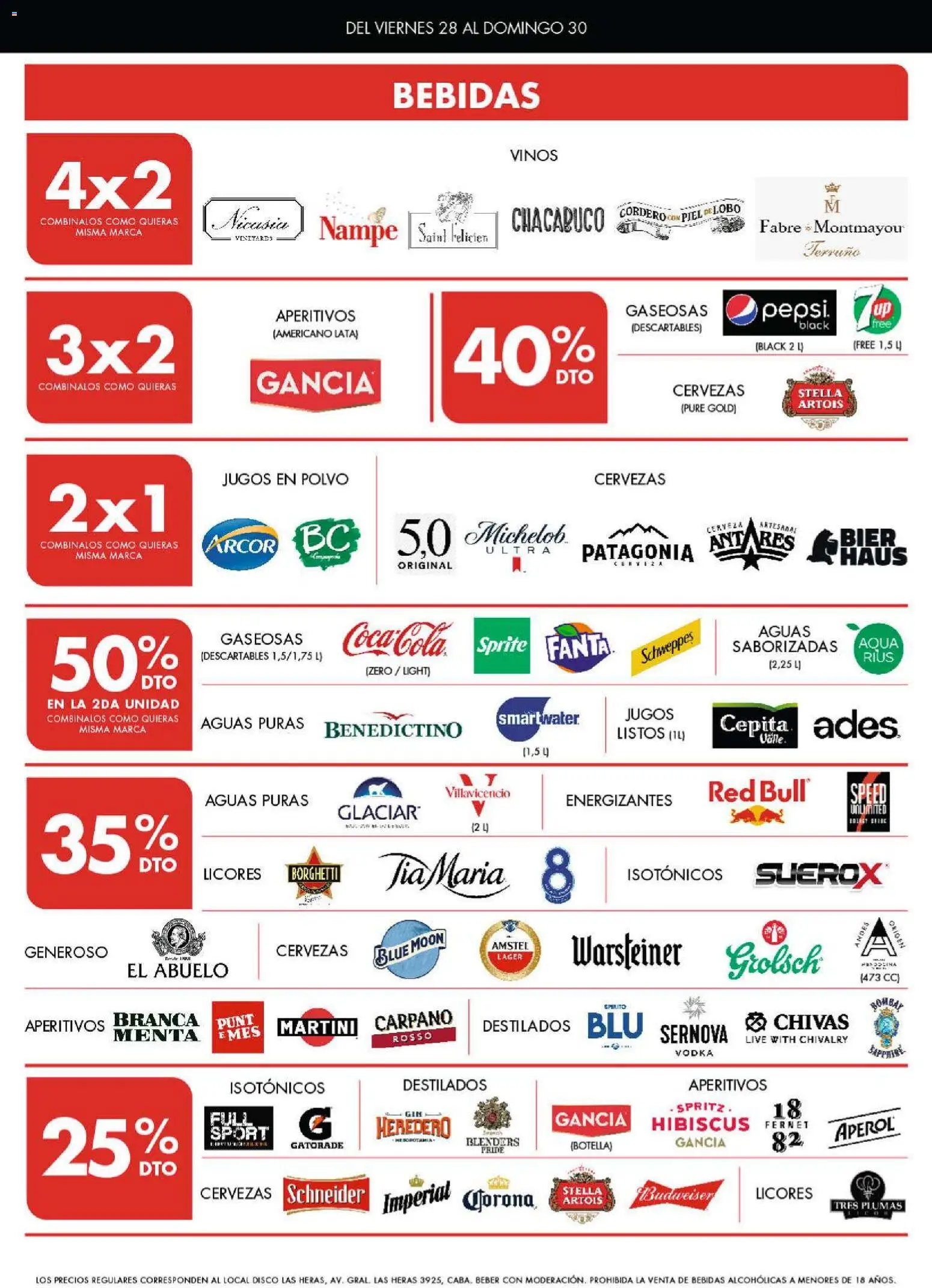 Disco ofertas │ válido desde el 27/08/2026 | Página: 5 | Productos: Vodka, Disco, Botella, Fernet