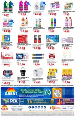 Assaí Atacadista ofertas - PR - Pré-Visualização do folheto da loja Assaí Atacadista, válido de 18.05.2026 | Página: 4 | Produtos: Limpador multiuso, Caixa, Telefone, Água sanitária