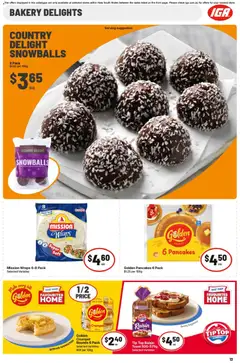 Preview of IGA catalogue - valid from 03.06.2026 | Page: 14 | Products: Crumpets, Sugar, Bakery