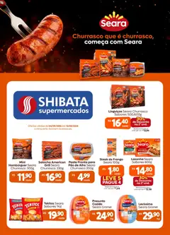 Shibata ofertas Seara - Pré-Visualização do folheto da loja Shibata, válido de 04/09/2026