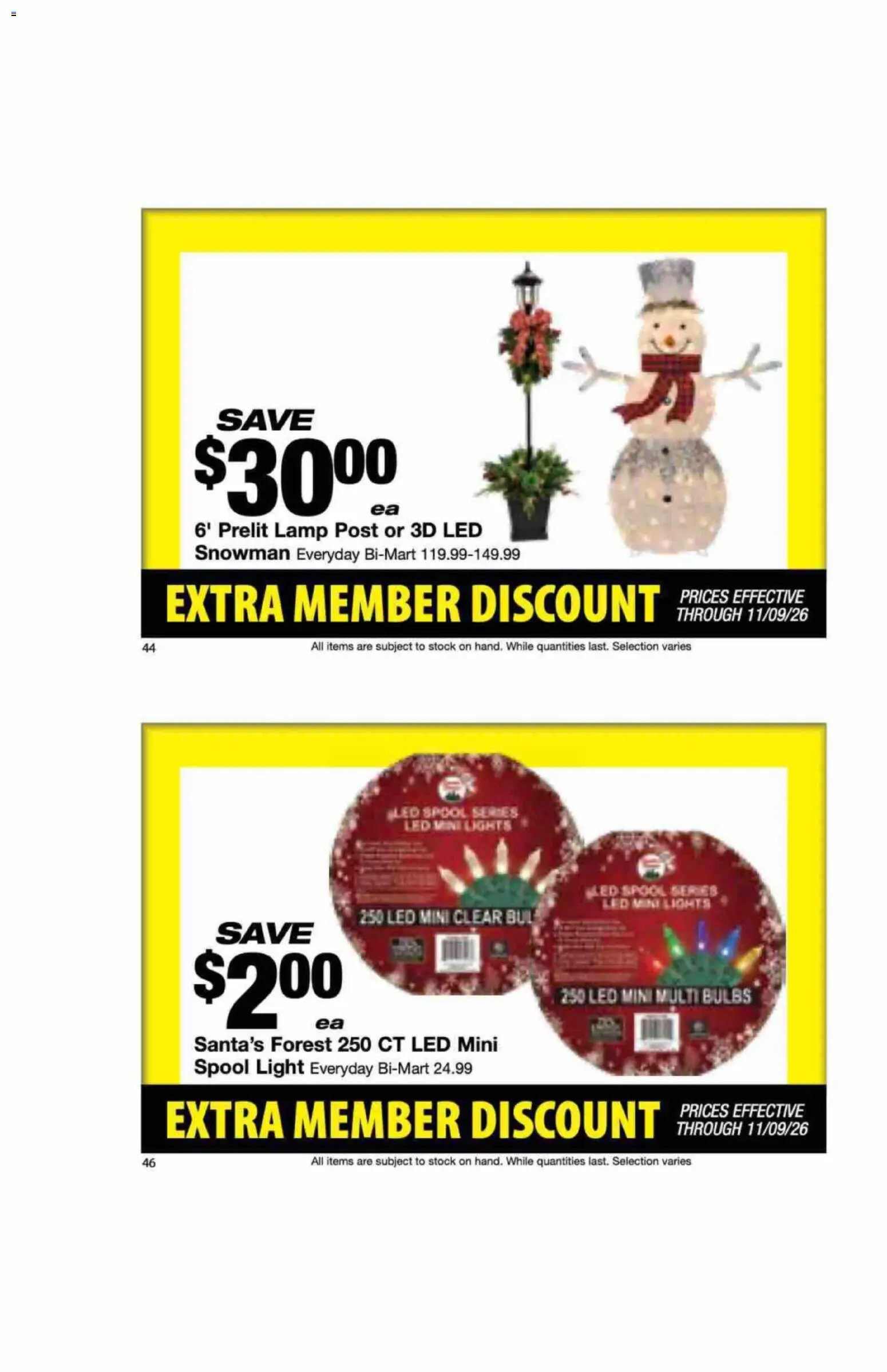Bi-Mart Extra Member Discount Book - valid from 10/27/2026 | Page: 24