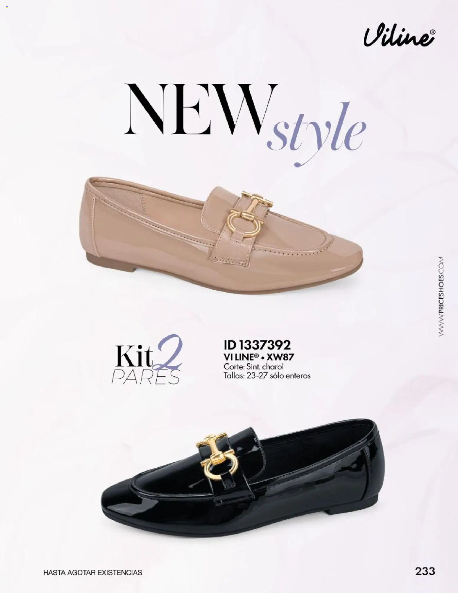 Nuevas ofertas de Price Shoes válidas en toda la República Mexicana desde el 28/08/2026. ¡Encuentra las mejores ofertas en Price Shoes catálogo Vestir Casual! | Página: 233