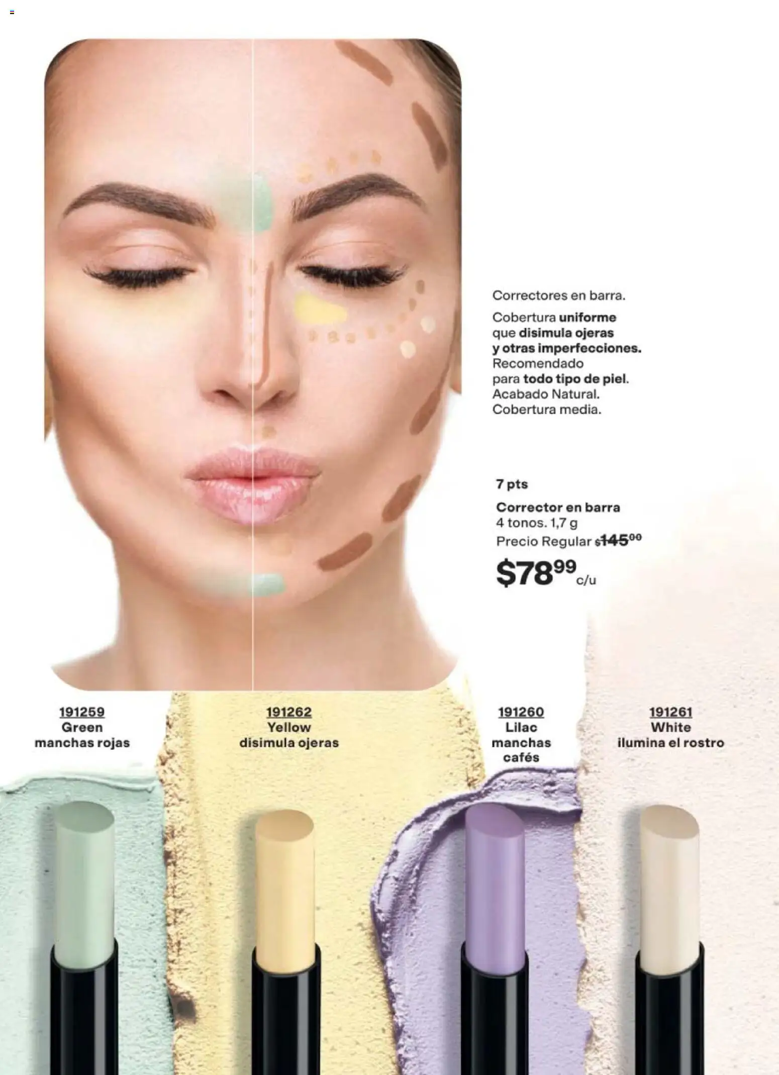 Nuevas ofertas de AVON válidas en toda la República Mexicana desde el 02.04.2026. ¡Encuentra las mejores ofertas en AVON campaña 6 2026! | Página: 75 | Productos: Barra, Corrector