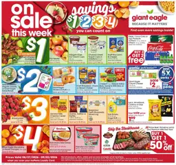 Preview of Giant Eagle weekly ads valid from 08/27/2026
