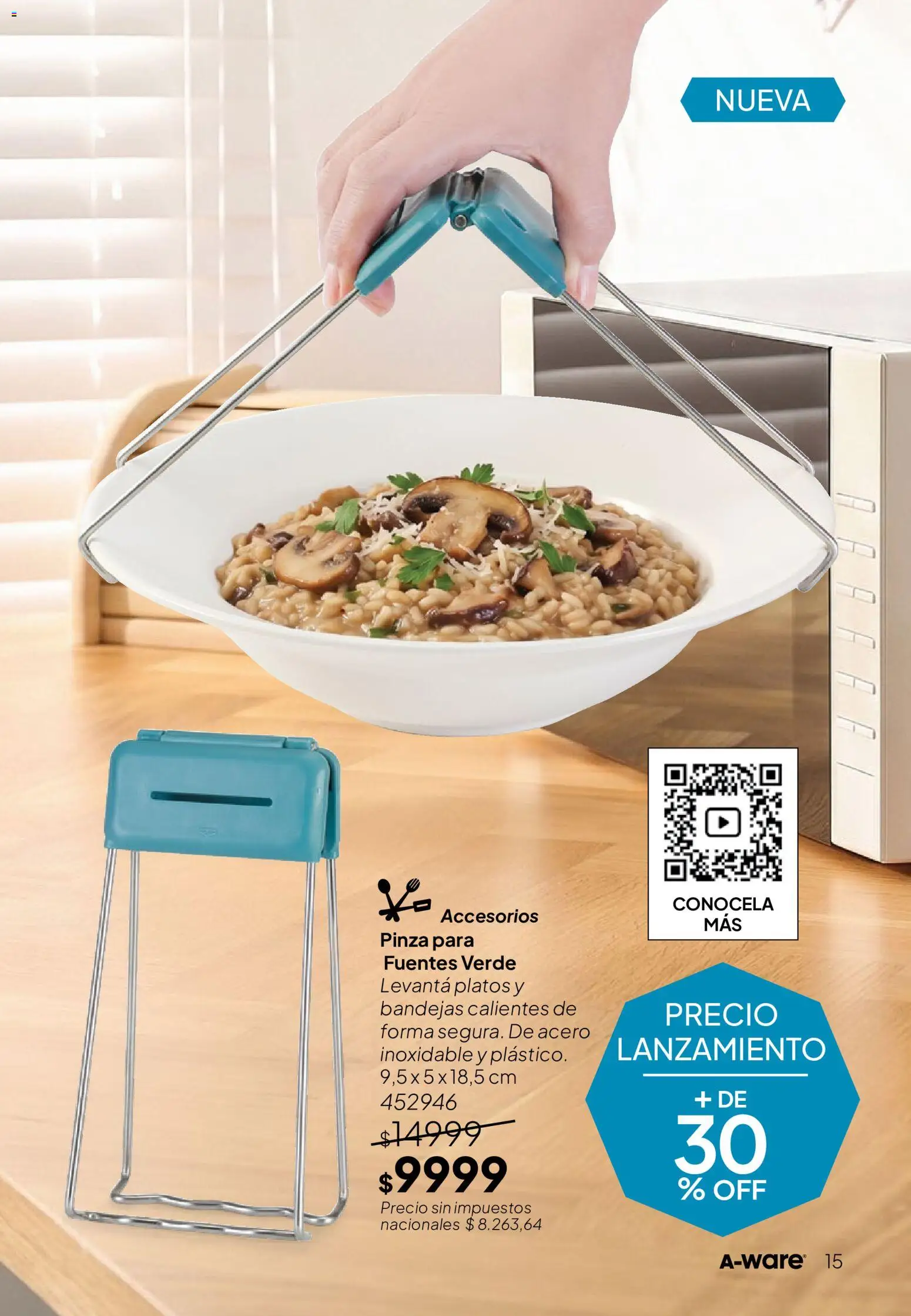 Tupperware Folleto │ válido desde el 04/08/2026 | Página: 17 | Productos: Pinza