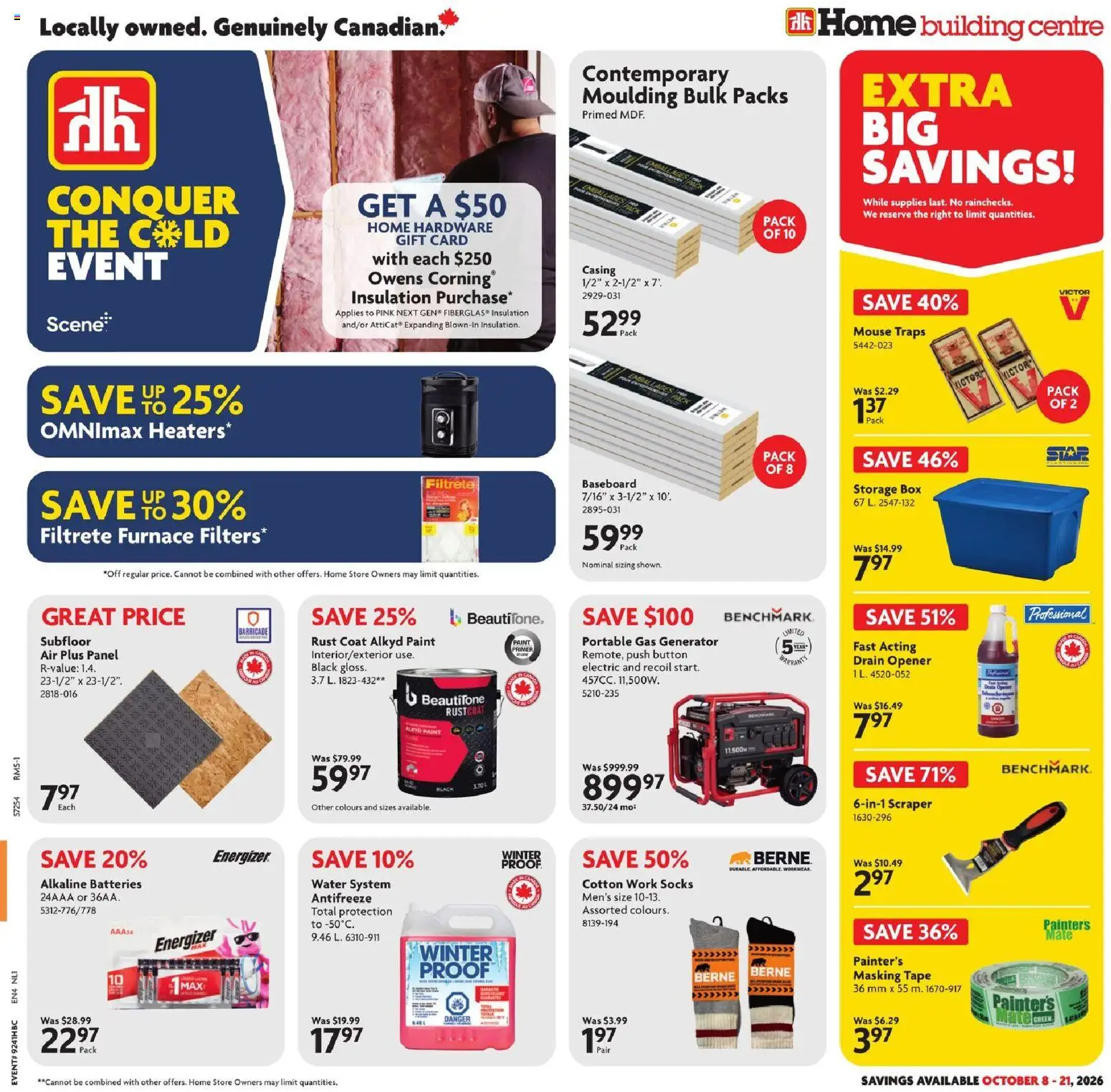 Home Hardware Thursday, October 8 Top Hampers