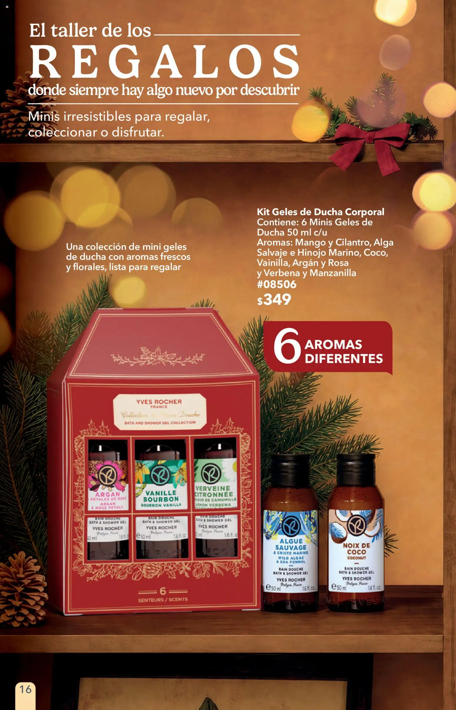 Nuevas ofertas de Yves Rocher válidas en toda la República Mexicana desde el 27/10/2026. ¡Encuentra las mejores ofertas en Yves Rocher campaña 15 2026! | Página: 16