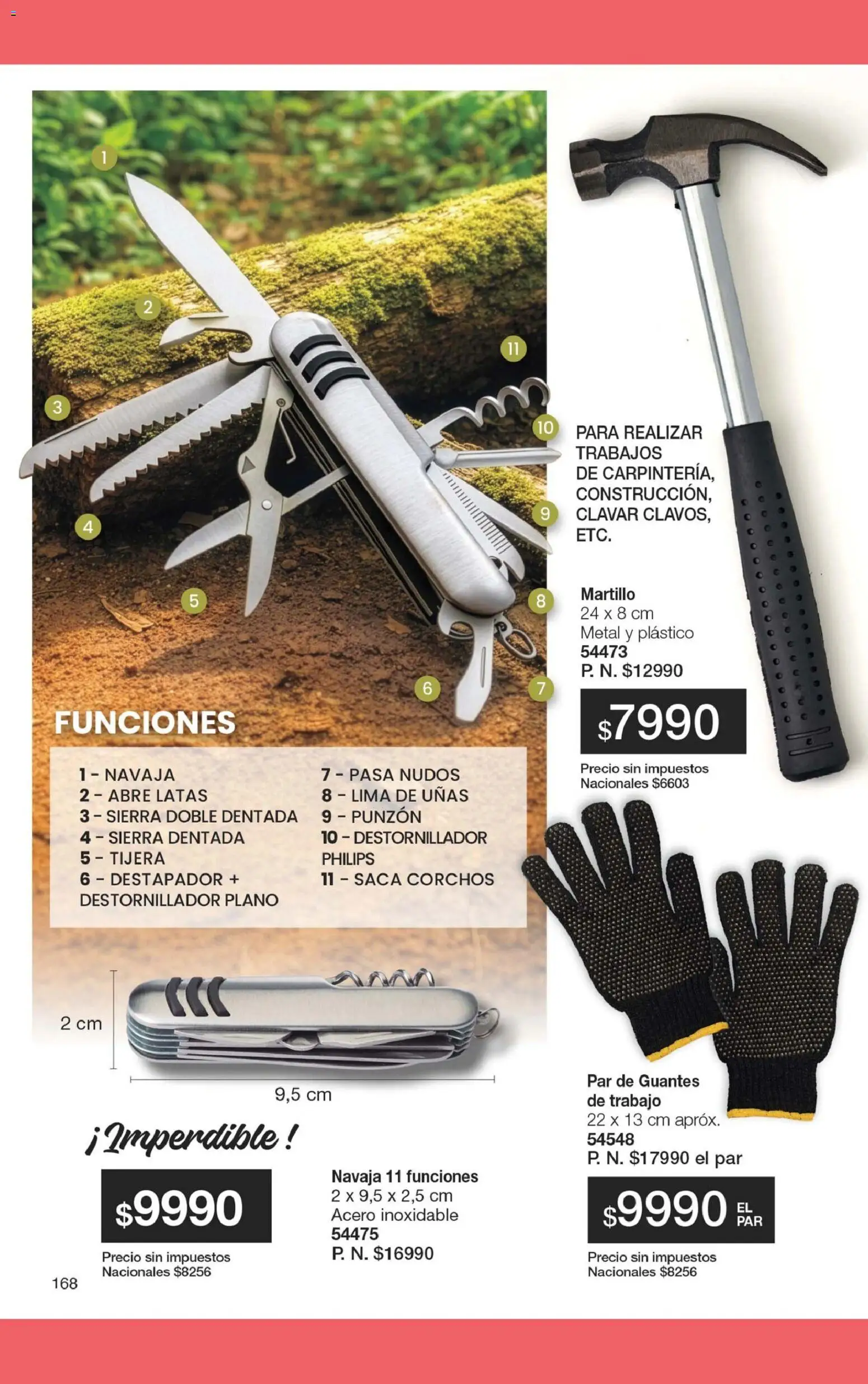 Gigot - CAMPAÑA 09 │ válido desde el 18.05.2026 | Página: 174 | Productos: Destornillador, Navaja, Guantes, Sierra