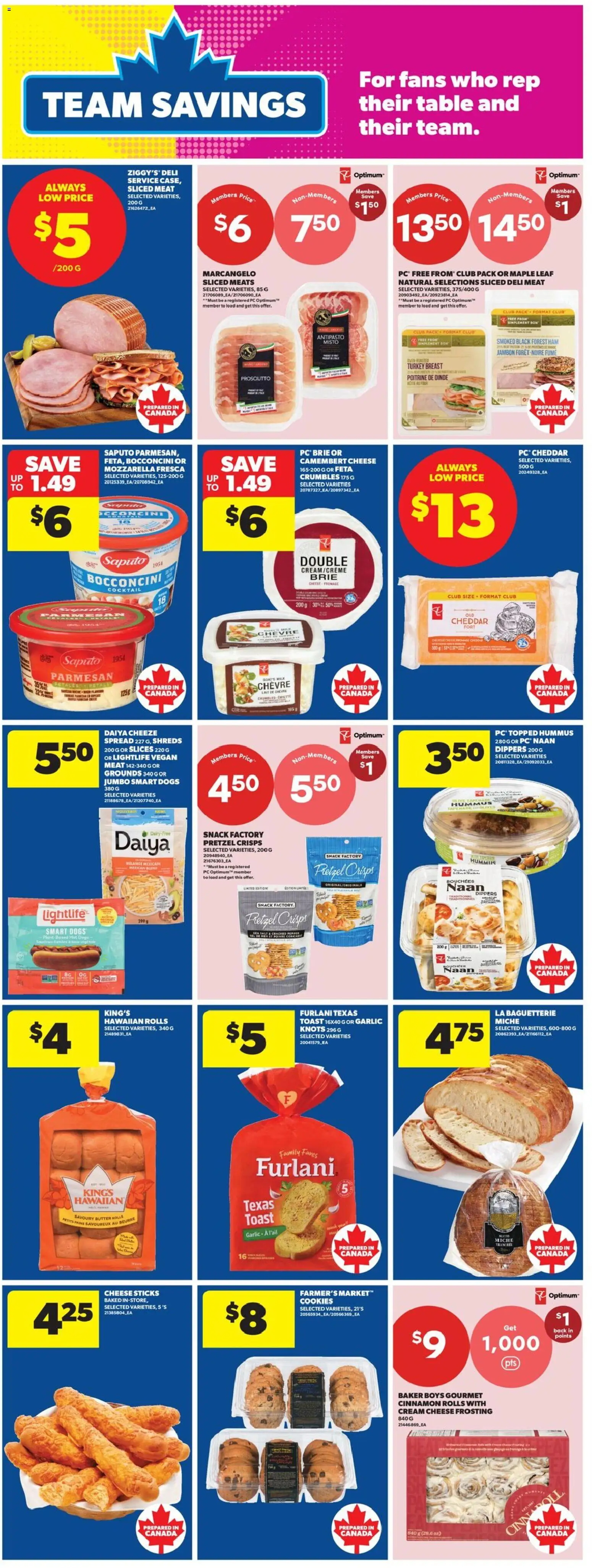 Real Canadian Superstore flyer valid from 21.05.2026 | Page: 18 | Products: PC, Turkey, Table, Ham