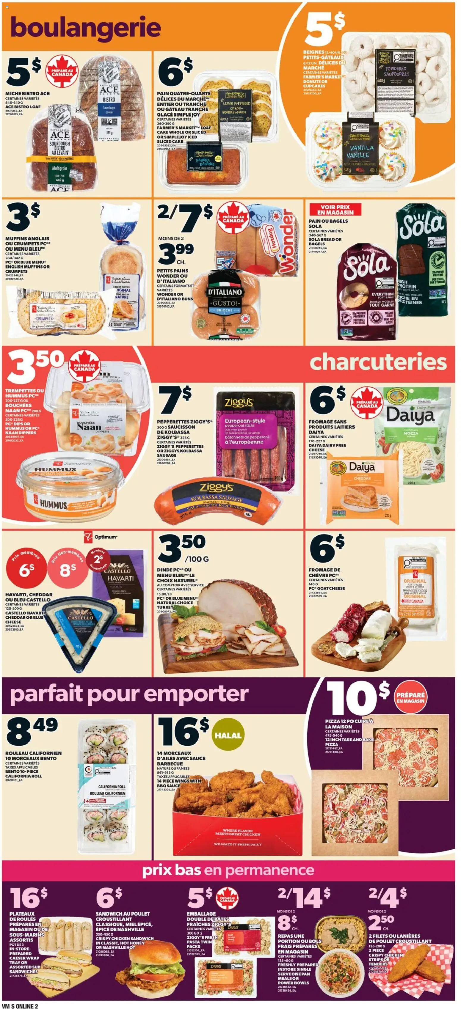 Valu Mart flyer valid from Sep 10, 2026 | Page: 4 | Products: Cake, Cheddar, Cheese, Chicken