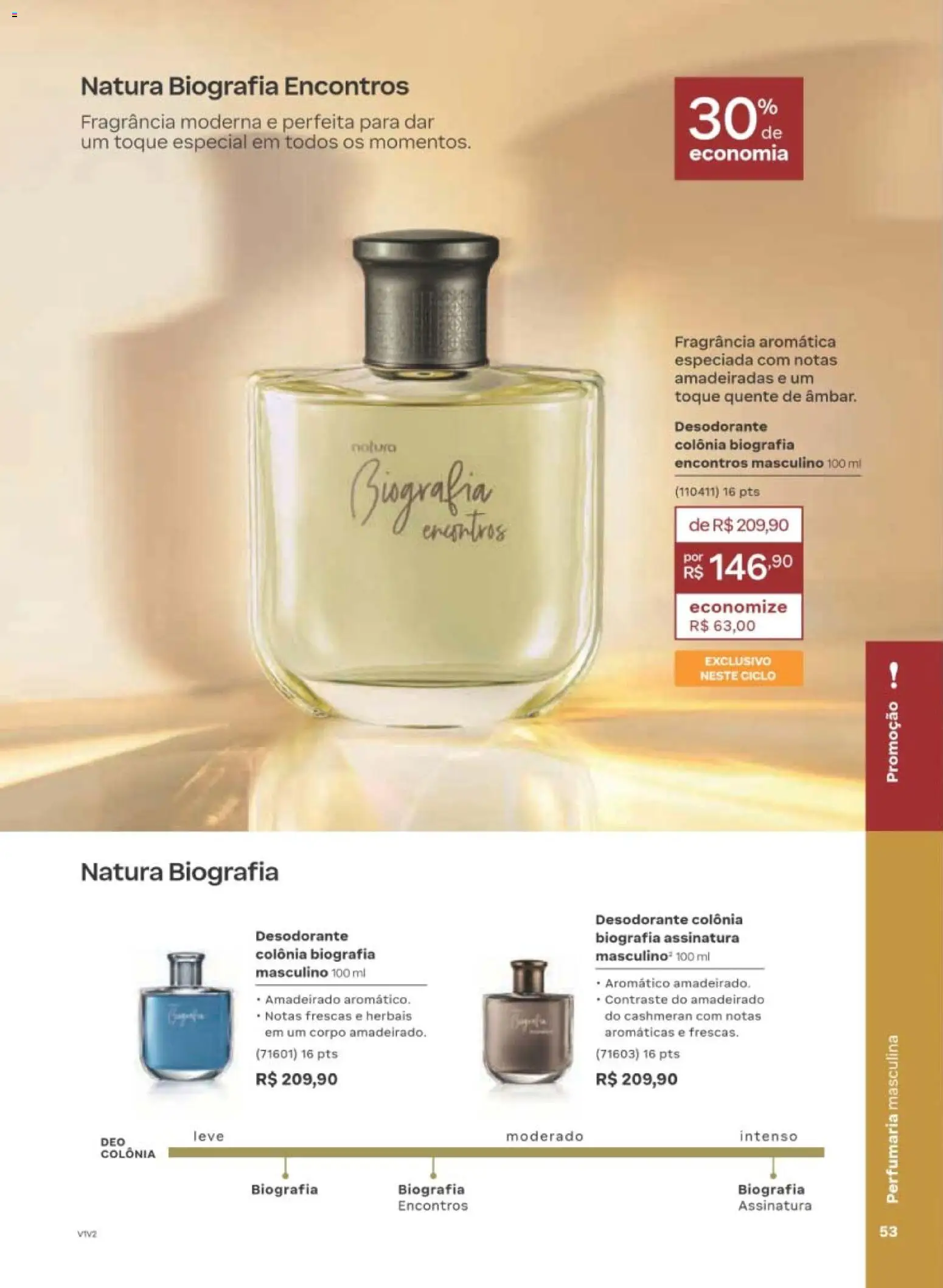 Natura Folheto - válido de 10/08/2026 | Página: 54 | Produtos: Fragrância, Desodorante