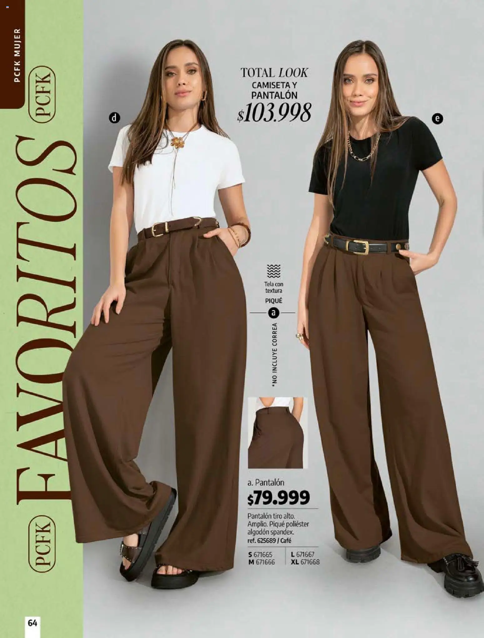 Pacifika revista - valida desde el 12/07/2026 | Página: 64 | Productos: Algodón, Camiseta, Café