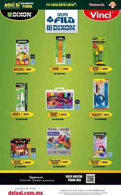 Vista previa de Del Sol y Woolworth catálogo Back To School, nuevo folleto de la tienda, válido en México a partir del 25/06/2026 | Página: 17
