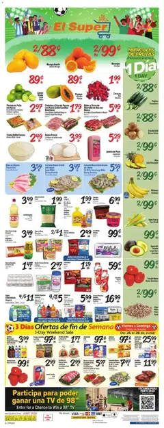 Preview of El Super weekly ads valid from 06/24/2026